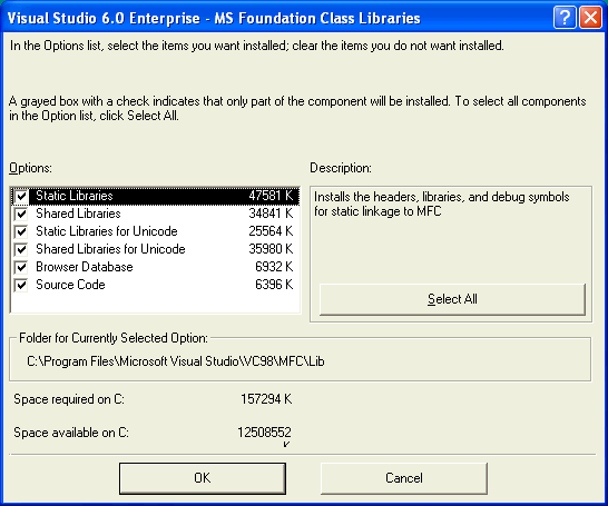 Installation of Visual Studio C++